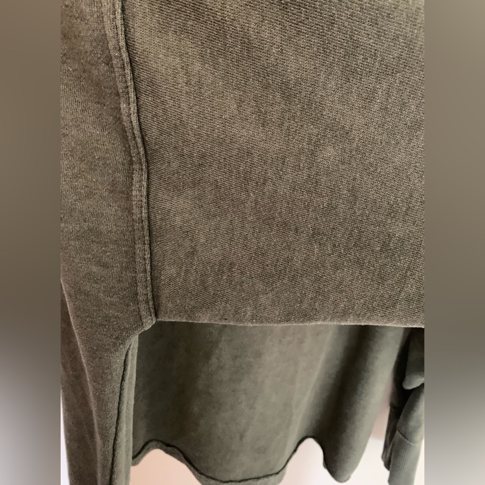 Aerie Olive Turtleneck Sweatshirt - Picture 6 of 6